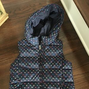 Gap Vest Polka Dots